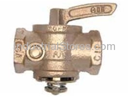 Conbraco 50-203-02 Manual Main Control Valve 1/2" 1/2psig 32-125F Bronze with Stainless Steel Springs