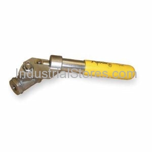 Conbraco 76-503-01A Stainless Steel Ball Valve with Spring Return Handle 1/2"