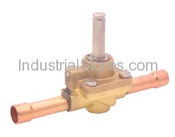 Emerson Flow Controls 060381 1 1/8" Sweat Normally Closed 2-Way Solenoid Valve