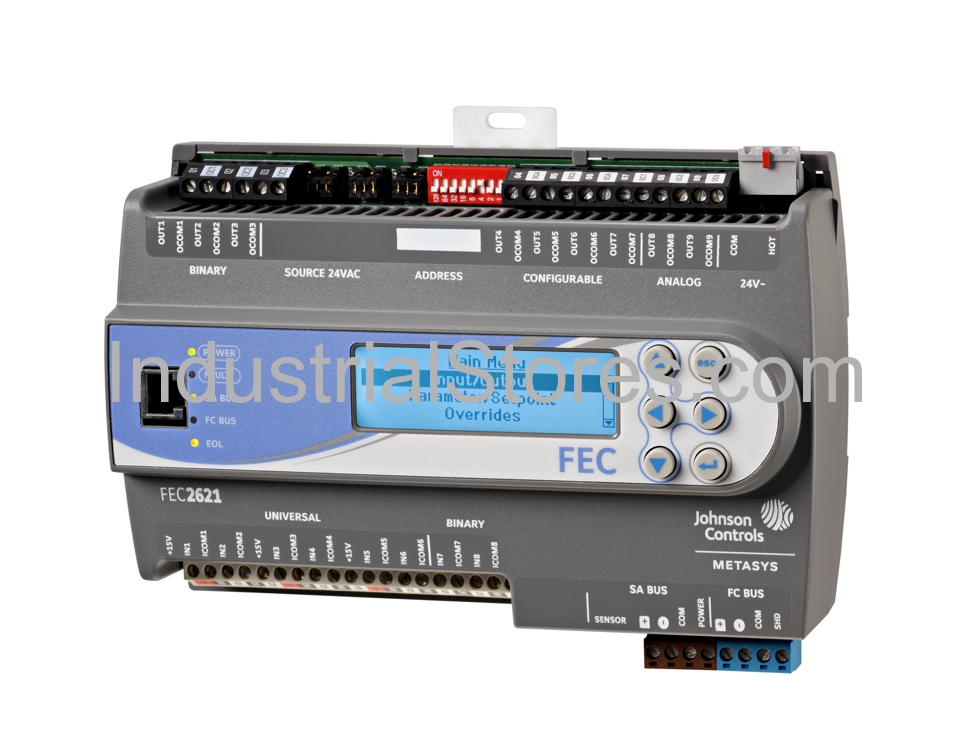 Johnson Controls MS-FEC2621-0 Field Equipment 17 Point Control