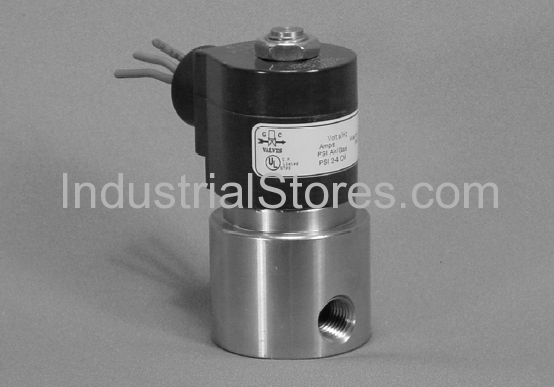 GC Valves S402GF16V1BF5 Solenoid Valve 2-Way Piloted Piston Normally Open Stainless Steel 1/4" NPT