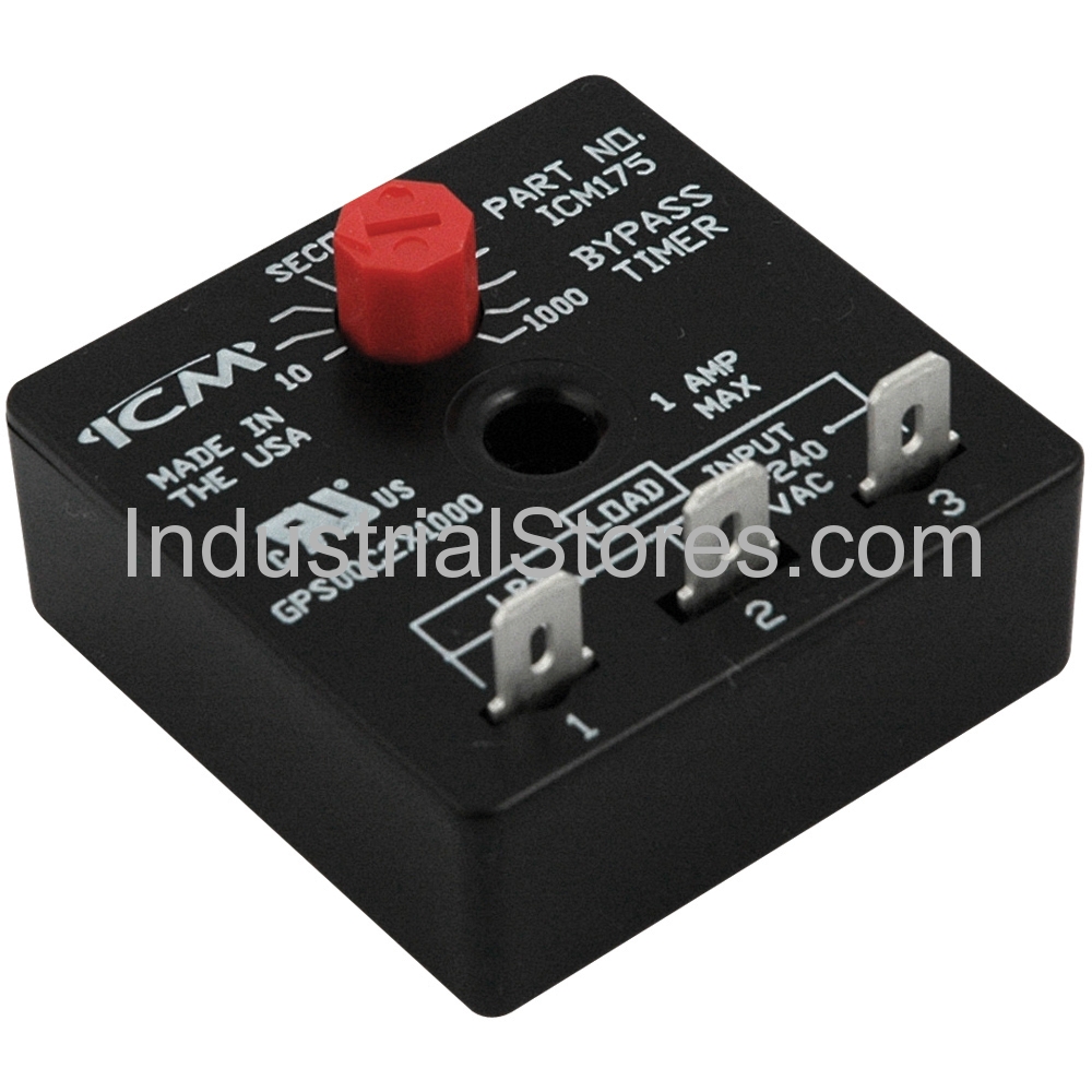 ICM Controls ICM175 1000-second Bypass Timer Adjustable .