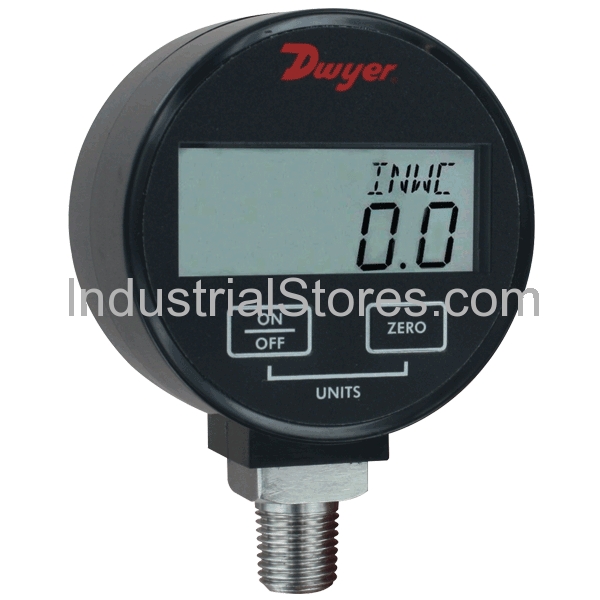Dwyer DPGW-00 Pressure Gauge Digital 0 - 30 Hg (Vac)