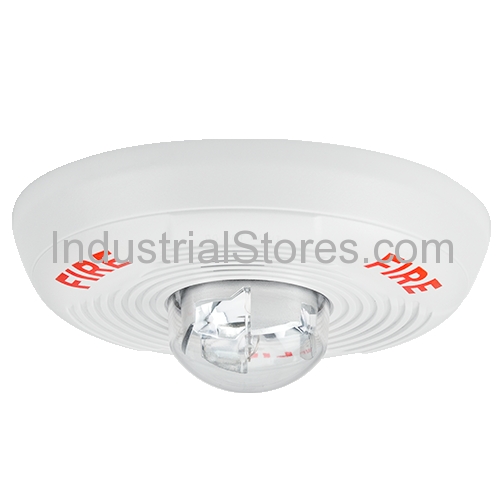 System Sensor PC2WH Celling Mount Outdoor Horn & Strobe 2-Wire White