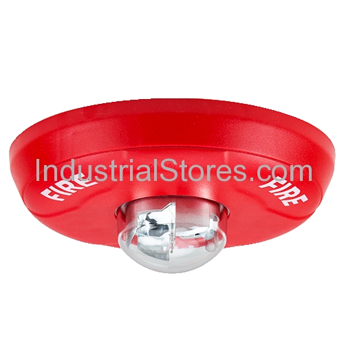 System Sensor SCR Ceiling Strobe Standard Red