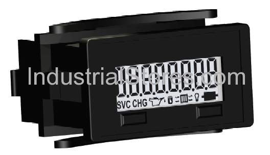 Redington 6300-0000-0000 Electronic LCD Counter 8-Digit Self-Powered Dual Range 40-500Hz Dry Contact Input Remote Reset