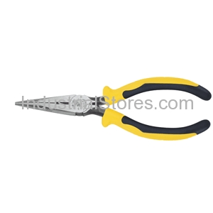 Klein Tools 56775 Klein Tools 7" (178 mm) Journeyman Standard Long-Nose Pliers - Side-Cutting (J203-7)