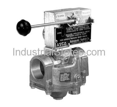 Asco EF8044B1CSA-24V Solenoid Valve 3/4" 24V Normally Closed 0-25 PSI Explosion Proof