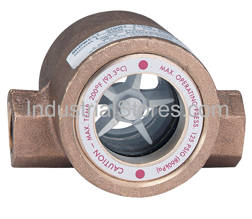 Dwyer SFI-300SS-2 Indicator Sight Flow 2 NPT 316SS Body 2 Window