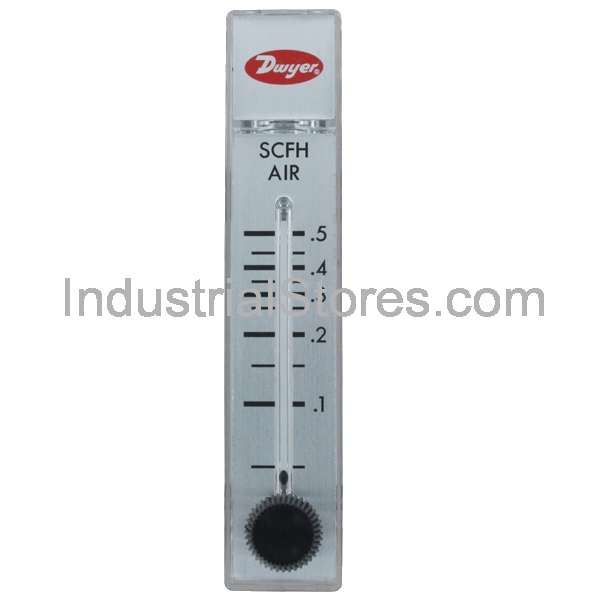 Dwyer RMC-104-SSV Flow Meter 10" Scale 40 -400 SCFH Air