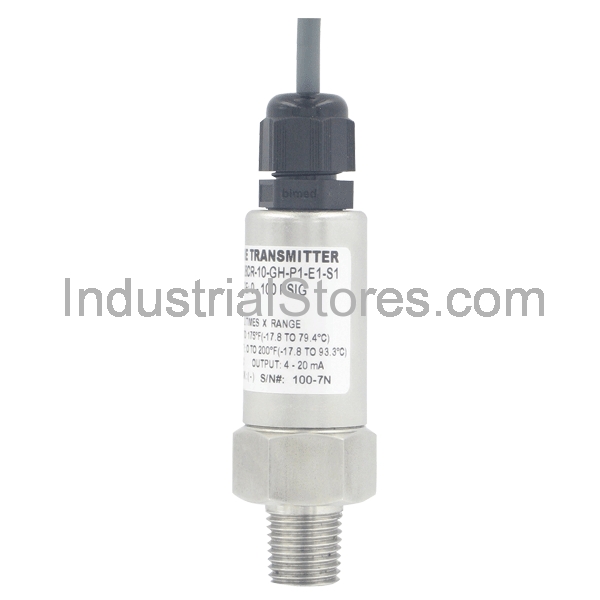 Dwyer 628CR-12-GH-P1-E4-S1 Ceramic Pressure Transmitter 200psi DIN-C