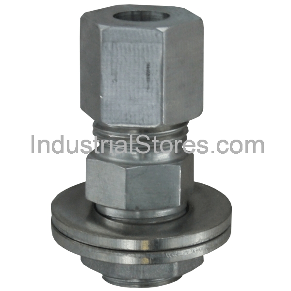Love Controls A-307-SS Pressure Fitting 1/4 Metal Tubing Connection Stainless Steel