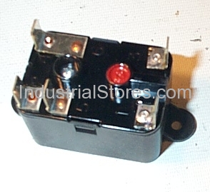 White-Rodgers 90-372 Heavy-Duty Enclosed Fan Relay Type 187 Single Pole Double Throw 120V