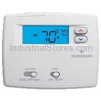White-Rodgers 1F86-0244 Single Stage Non-Programmable Digital Thermostat 2" Display
