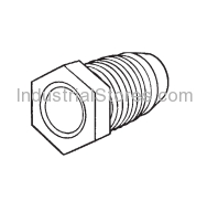 White-Rodgers F69-0727 Brass Compression Fitting 1/4"