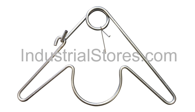 Detroit Radiant TP-19B Wire Hanger with Spring 4"