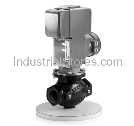 Asco H118AG122F1 Hydramotor Operated Gas Shut-off Valve Cast Iron Body 1-1/4" NPT Standard Trim 120V