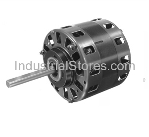 Fasco D158 Direct Drive Blower Motor 5" Diameter 1/5-1/6-1/7 Hp 115 V 1050 RPM 3-Speed