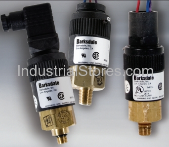 Barksdale Products 96221-BB1 Pressure Switch 1-30 PSI Free Leads