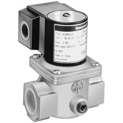 Honeywell V4295A1130 Solenoid Valve 120V Normally Closed 5psi 1-1/4" NPT