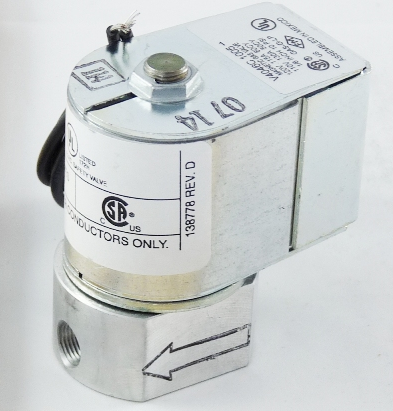 Honeywell V4046C1021 Magnetic Solenoid Pilot Gas Valve Normally Closed 120V 0-10psi 1/4" NPT