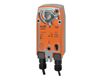 Belimo AFX24-S 24V Spring Return 133Lb Ope Normally Closed lose Auxillary Switch