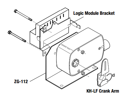 Belimo ZG-ECON1 Crank arm with Retrofit Bracket