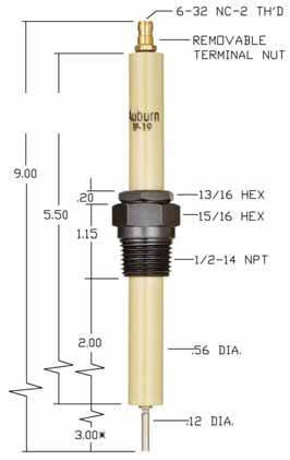 Auburn IP-19 Auburn electrode