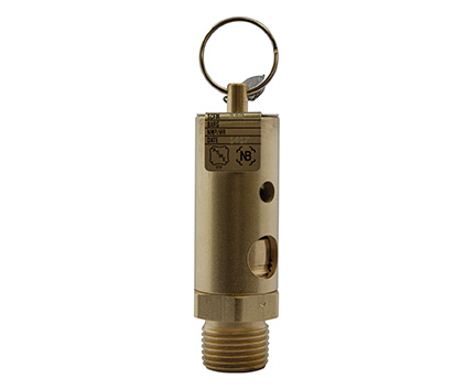 Conbraco 15-115-B100 Air Relief Valve 3/8" Plain Brass Finish 100psi Maximum Temperature 325F