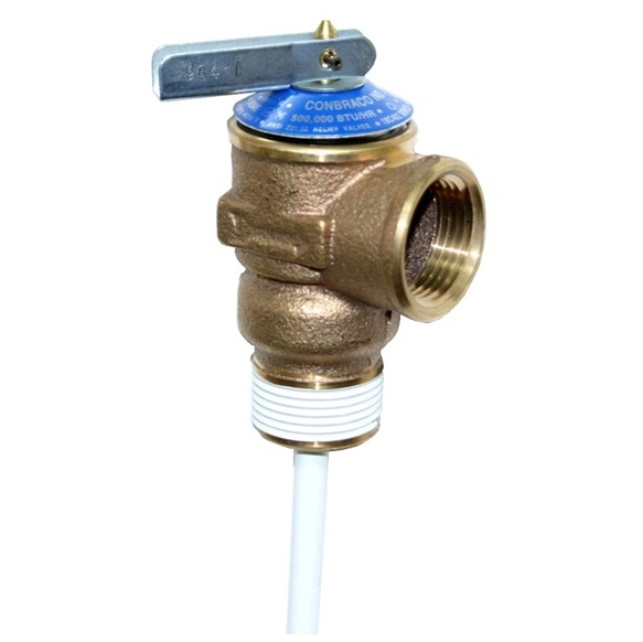 Conbraco 18C-402-30 3/4 Angle Pipe 150# 3 Probe