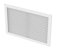 Titus 350FL6X6 Return Air Grill Assembly Aluminium 6X6