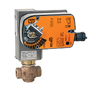 Belimo G215LF24-MFT 1/2" 2-Way Bronze Gas Valve 4.4Cv Spring Return 24V