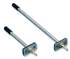 Mamac A-520-2-A-1 Static Pressure Probe 8" Aluminum with 1/4" Brass Hose Barb