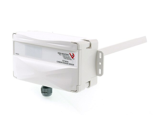 Veris CDE Duct Mount CO2 Sensor 0-10/4-20 24V