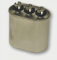 Mars 12838 Dual Oval Run Capacitor 50+5MFD 370V