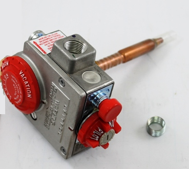 Robertshaw 110-326 Water Heater Gas Valve 1/2" Natural Gas 160F 1-3/8" Shank