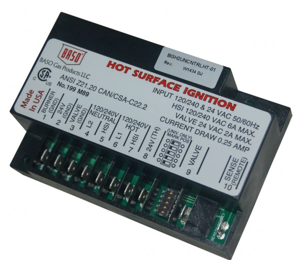 Baso BGH2UN Control HT-01C Universal Replacement Hot Surface Ignition Module