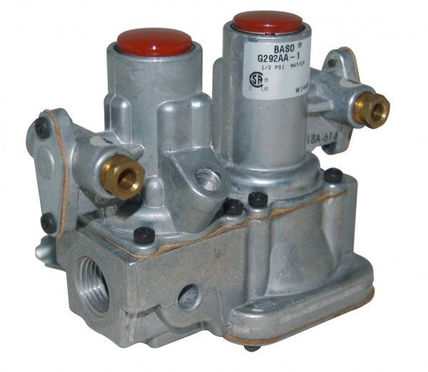 Baso G292AA-1 Dual Pilot Gas Valve 1/2" x 1/2"