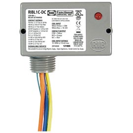 Functional Devices (RIB) RIBL1C-DC Enclosed Pilot Relay