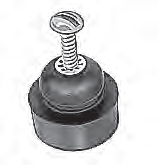 A.O. Smith 1381A Mounting Rubbers 3Pk