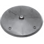 A.O. Smith 1383A Plastic Rain Shield 5/8" Bore 6-3/4" Diameter