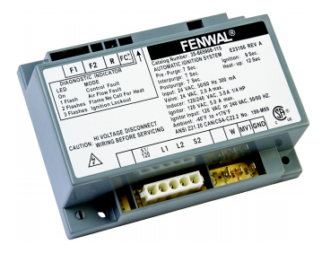 Fenwal 35-665520-001 Microprocessor-Based Hot Surface Ignition Control with Inducer Blower Relay 30-Second Post-Purge 1 TFI 4-Seconds