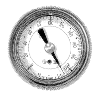 Honeywell 14004905-107 Receiver Gauge 3-1/2" 50-100F