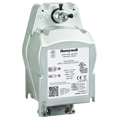 Honeywell MS4109F1010 Spring Return 2-Position Direct-Coupled Acutator 80lb-in 100-250V