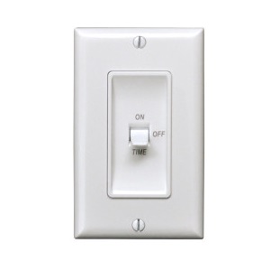 Marktime 42503 Electronic Fan/Light Time Switches (Ivory)