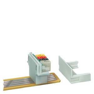 Siemens Building Technology 5WG11908AB12 Rail 243Mm W/ Connector 5Pk