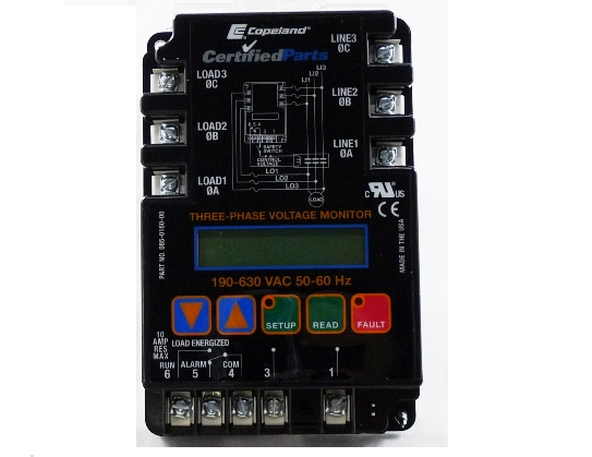 Copeland Compressor 085-0160-00 3-Phase Control Line Monitor