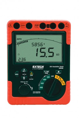 Extech 380395 Digital High Voltage Insulation Tester, 110V