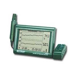 Extech RH520A-220 Humidity and Temperature Chart Recorder with Detachable Probe, 220V