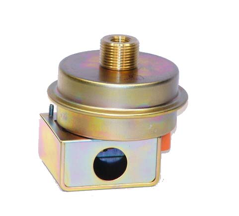 Antunes 8024204107 Air Differential Pressure Switch Bottom .0.17-6" W.C.
